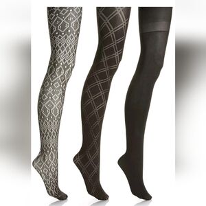 Theme Size S/M Burgundy 3 Pack Control Top Tights